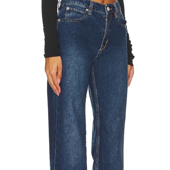 FREE PEOPLE x We The Free Tinsley Baggy High Rise Jeans 27 NEW WITH TAGS - Picture 4 of 5